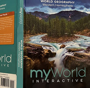 Myworld Interactive Geography 2019 National Western Hemisphere Student Edition 