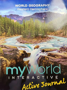 Myworld Interactive Geography 2019 National Western Hemisphere Journal 