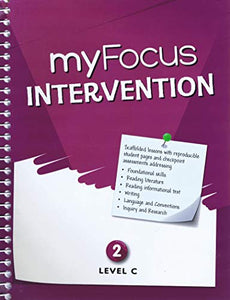 myFocus Intervention Teacher's Guide Level C 