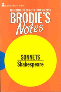 Brodie's Notes on William Shakespeare's Sonnets 