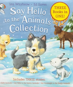 SAY HELLO TO THE ANIMALS COLLECTION - 3 BOOKS IN 1 : (SAY HELLO TO THE BABY ANIMALS; SAY HELLO TO THE SNOWY ANIMALS; SAY GOODNIGHT TO THE SLEEPY ANIMALS) 