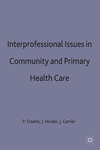 Interprofessional issues in community and primary health care 