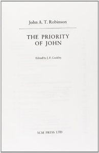 The Priority of John 