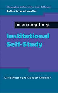 Managing Institutional Self Study 