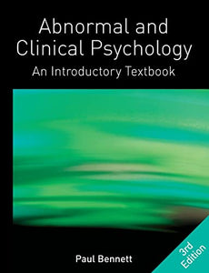 Abnormal and Clinical Psychology: An Introductory Textbook 