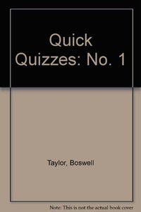 Quick Quizzes 