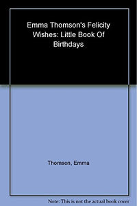 Little Book Of Birthdays 