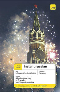 Teach Yourself Instant Russian Third Edition Book 