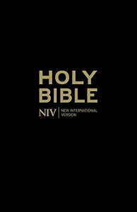 NIV Anglicised Gift and Award Bible Black 