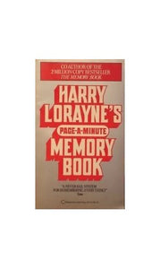 Harry Lorayne's Page-a-Minute Memory Book 