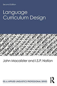 Language Curriculum Design 