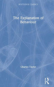The Explanation of Behaviour 