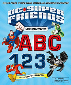 DC Super Friends Workbook ABC 123 