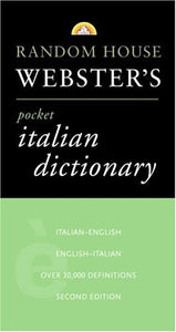 Random House Webster's Pocket Italian Dictionary 