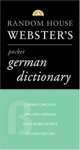 Random House Webster's Pocket German Dictionary 