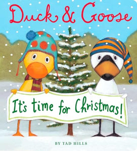 Duck & Goose, It's Time for Christmas! (Oversized Board Book) 