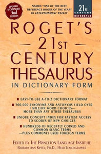 Roget's 21st Century Thesaurus 