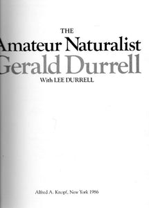 The Amateur Naturalist 