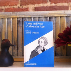 Poetry and Prose of Alexander Pope 