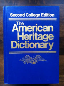 American Heritage Dictionary of the English Language 