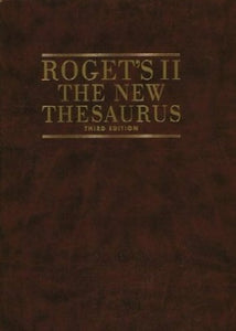 The New Roget's Thesaurus 