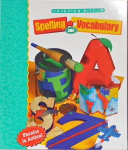 Houghton Mifflin Spelling and Vocabulary 