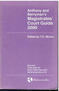 Anthony and Berryman's Magistrate Court Guide 