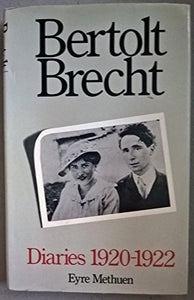 Brecht Working Diaries 1920-22 