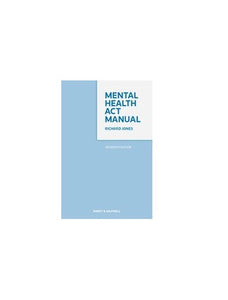 Mental Health Act Manual 