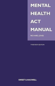 Mental Health Act Manual 