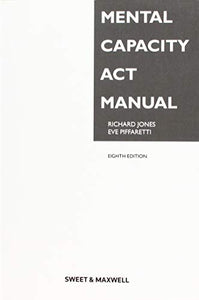 Mental Capacity Act Manual 