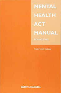 Mental Health Act Manual 