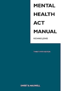 Mental Health Act Manual 