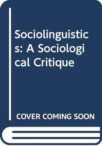 Sociolinguistics 