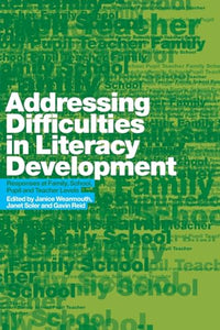 Addressing Difficulties in Literacy Development 