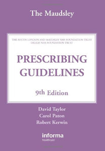 The Maudsley Prescribing Guidelines 