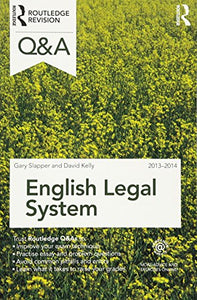 Q&A English Legal System 2013-2014 