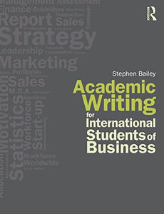 Academic Writing for International Students of Business 