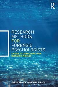 Research Methods for Forensic Psychologists 