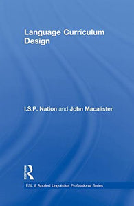 Language Curriculum Design 