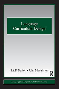 Language Curriculum Design 