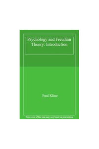 Psychology and Freudian Theory 