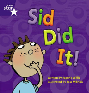 Star Phonics: Sid Did It (Phase 2) 