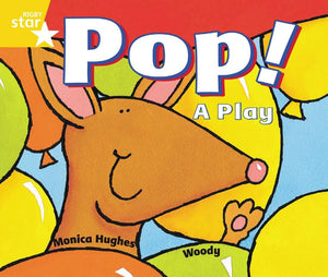 Rigby Star Guided 1 Yellow Level:  Pop! A Play Pupil Book (single) 