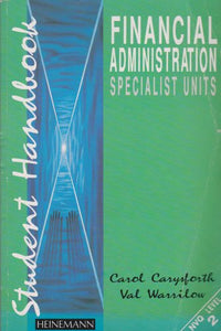 Financial Administration: Specialist Units 