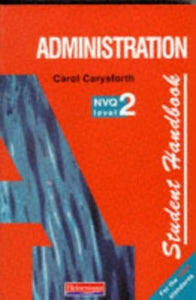 S/NVQ Administration Level 2 Student Handbook 1st edition 