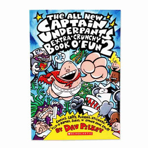 Captain Underpants: All New Extra-Crunchy Book o' Fun 2 