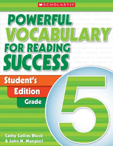 Powerful Vocabulary for Reading Success: Student Workbook, Grade 5 