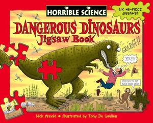 Horrible Science: Dangerous Dinosaurs Jigsaw Book 