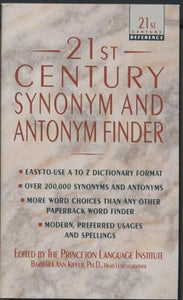 21st Century Synonym and Antonym Finder 